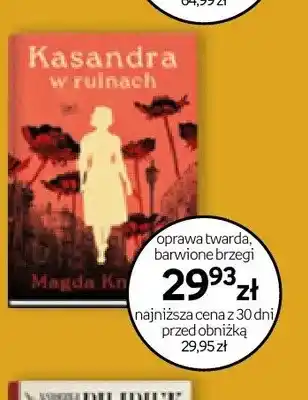 Empik Książka Kasandra w ruinach Magda Knedler oprawa twarda barwione brzegi oferta