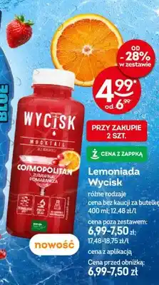 Żabka Lemoniada Wycisk Mocktail Cosmopolitan Żurawina Pomarańcza oferta