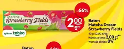 Żabka Baton Matcha Dream Strawberry Fields oferta