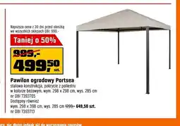 OBI Pawilon ogrodowy Portsea 298x298 cm oferta