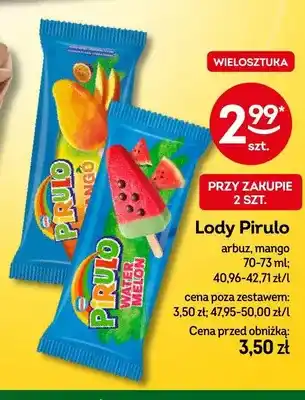 Żabka Lody Pirulo arbuz oferta