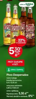 Żabka Piwo Desperados Original oferta