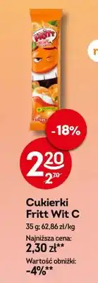 Żabka Cukierki Fritt Wit C oferta