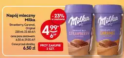 Żabka Napój mleczny Milka Strawberry oferta