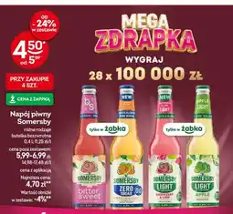 Żabka Napój piwny bezalkoholowy Somersby Bitter Sweet oferta
