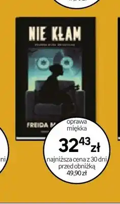 Empik Książka Nie kłam Freida McFadden oferta