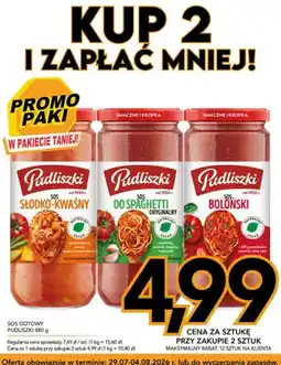Kupiec Sos boloński Pudliszki oferta