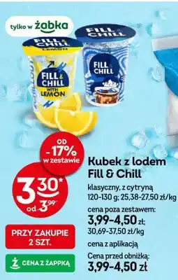 Żabka Kubek z lodem Fill & Chill klasyczny oferta