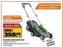 OBI Kosiarka akumulatorowa LUX-TOOLS oferta