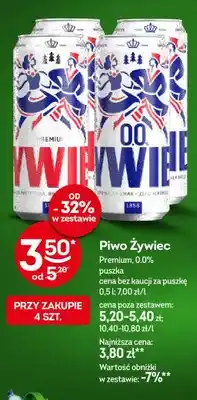 Żabka Piwo Żywiec Premium oferta