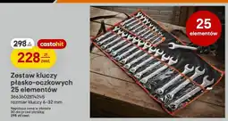 Castorama Zestaw kluczy płasko-oczkowych Magnusson 25 elementów oferta