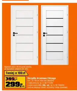 OBI Skrzydło drzwiowe Chicago szyba mleczna oferta
