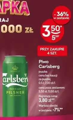 Żabka Piwo Carlsberg oferta