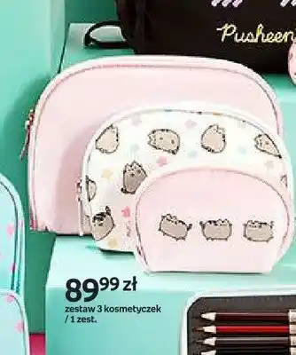 Empik Zestaw 3 kosmetyczek Pusheen oferta