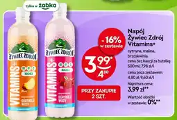 Żabka Napój Żywiec Zdrój Vitamins+ cytryna oferta