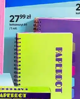 Empik Kołozeszyt B5 Paperdot oferta