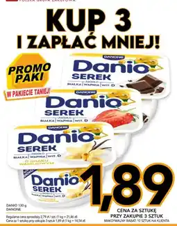 Kupiec Serek homogenizowany Danio o smaku czekoladowym oferta