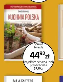 Empik Książka Kuchnia Polska oprawa twarda oferta