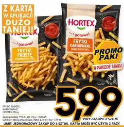 Kupiec Frytki proste Hortex oferta