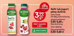 Żabka Jogurt pitny Activia malina granat oferta