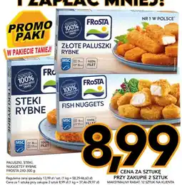 Kupiec Steki rybne Frosta oferta
