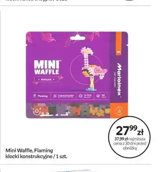 Empik Klocki konstrukcyjne Marioinex Mini Waffle Flaming oferta
