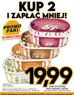 Kupiec Lody Carte D'Or Les Desserts Pistachio Delight oferta