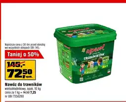 OBI Nawóz do trawników wieloskładnikowy Agrecol oferta