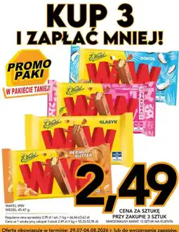Kupiec Wafel WW E.Wedel Peanut Butter oferta