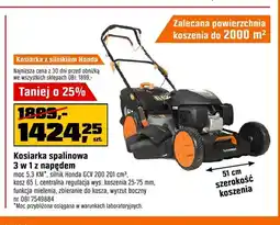 OBI Kosiarka spalinowa 3 w 1 z napędem z silnikiem Honda oferta