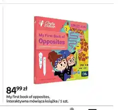 Empik Książka interaktywna My first book of opposites Czytaj z Albikiem oferta