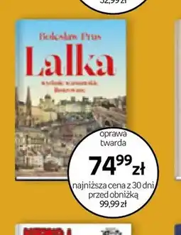 Empik Książka Lalka Bolesław Prus oprawa twarda oferta