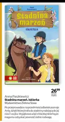 Empik Książka Stadnina marzeń Iskierka Wydawnictwo Zielona Sowa oferta