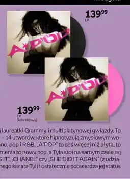 Empik Płyta winylowa Tyla A*POP LP kolor różowy oferta