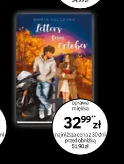 Empik Książka Letters from October oprawa miękka oferta