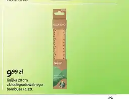 Empik Linijka econovo 20 cm z biodegradowalnego bambusa oferta