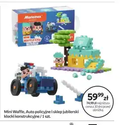 Empik Klocki konstrukcyjne Marioinex Mini Waffle Auto policyjne i sklep jubilerski oferta