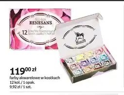 Empik Farby akwarelowe w kostkach Renesans Eco-box oferta
