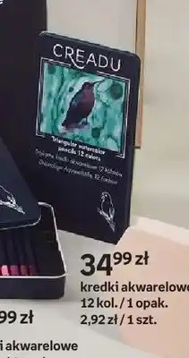 Empik Kredki akwarelowe Creadu 12 kol oferta