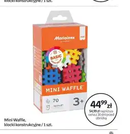 Empik Klocki konstrukcyjne Marioinex Mini Waffle Basic oferta