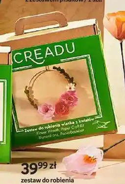 Empik Zestaw do robienia wianka z kwiatów Creadu oferta