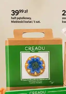 Empik Haft pętelkowy Creadu Niebieski kwiat oferta