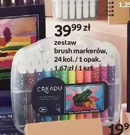 Empik Zestaw brush markerów Creadu 24 kol oferta