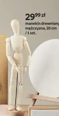 Empik Manekin drewniany mężczyzna Creadu 20 cm oferta