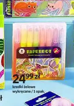 Empik Kredki żelowe wykręcane Paperdot oferta