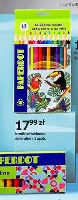 Empik Kredki ołówkowe ścieralne Paperdot oferta