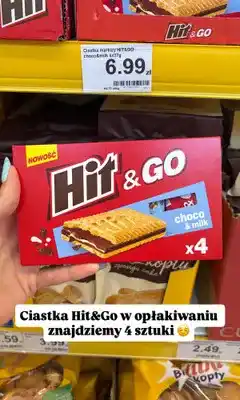 Dino Ciastka Hit & GO choco & milk oferta