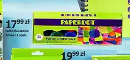 Empik Farby plakatowe Paperdot 12 kolorów oferta