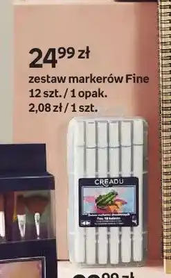 Empik Zestaw markerów Fine Creadu 12 szt oferta