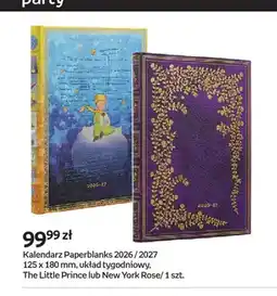 Empik Kalendarz Paperblanks 2026 / 2027 The Little Prince oferta